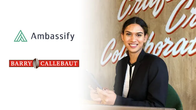 Barry Callebaut employee advocacy customer story on Ambassify