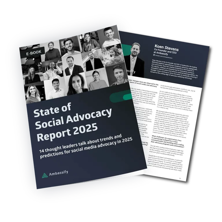 2025 State of social advocacy report