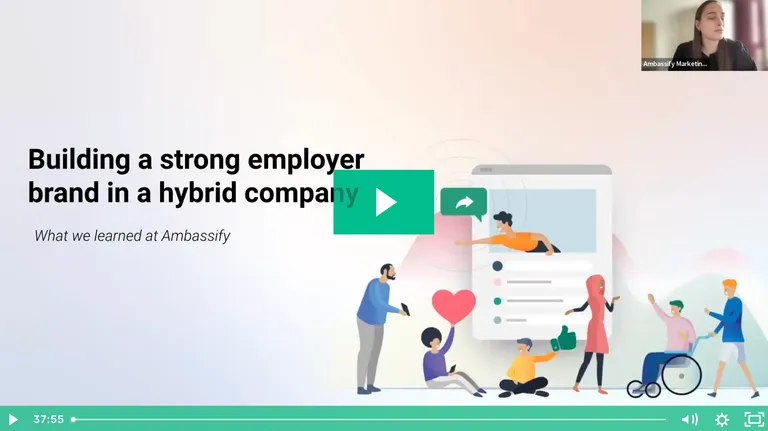 Building a Strong Employer Brand in a Hybrid Company