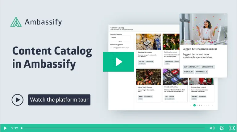 Content Catalog